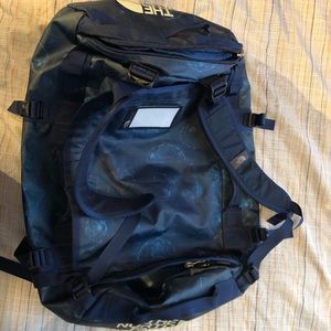 North face duffel bag